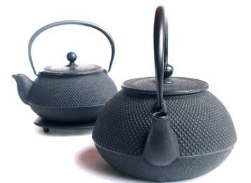 tea pots cooking with tea