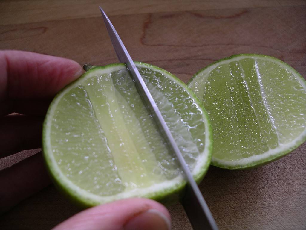 Squeezing limes top