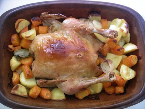 roasted chicken