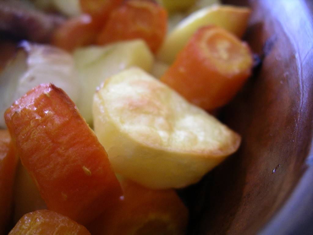 perfectly clay-roasted vegetables