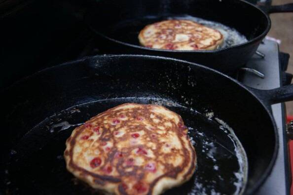 huckleberry pancakes