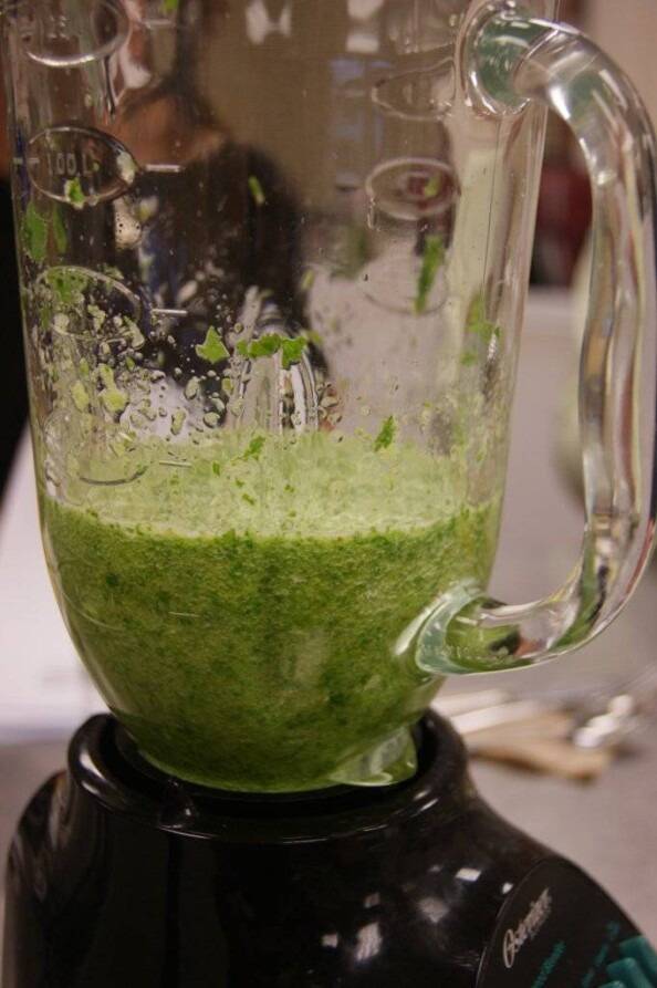 Tomatillo Salsa in Blender