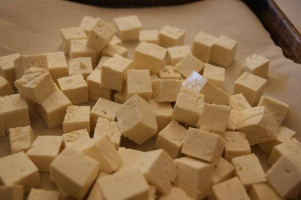 Cubed Tofu