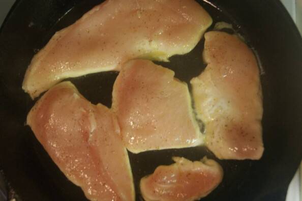 searing chicken cutlets