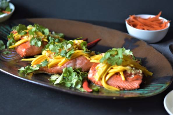 Sockeye with Vietnamese Flavours