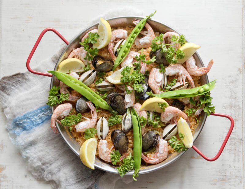 Seafood Paella