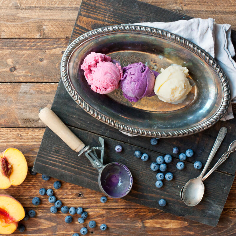 Fruity Frozen Yogurt