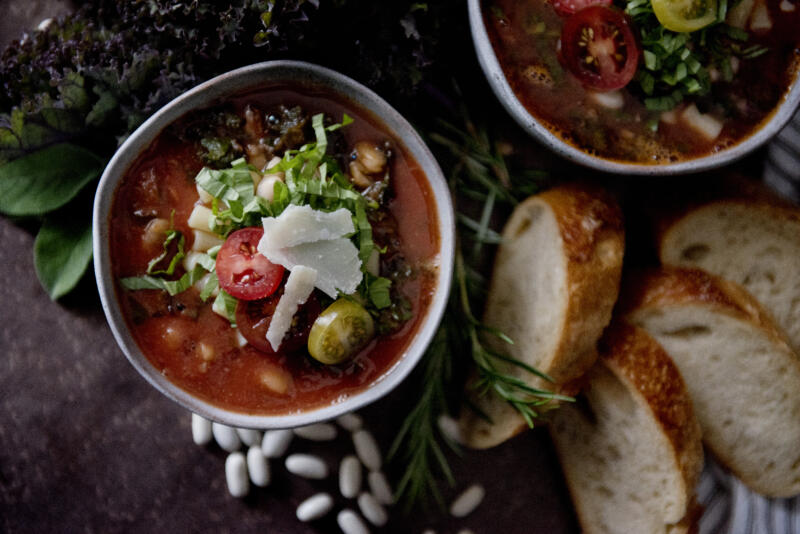 Homemade soup