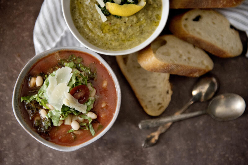 Homemade soup